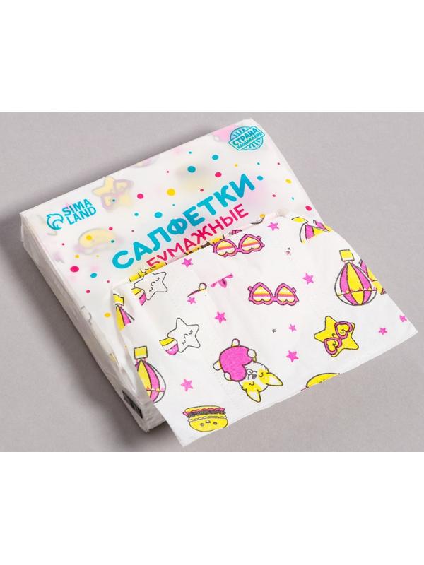 Салфетки бумажные 
