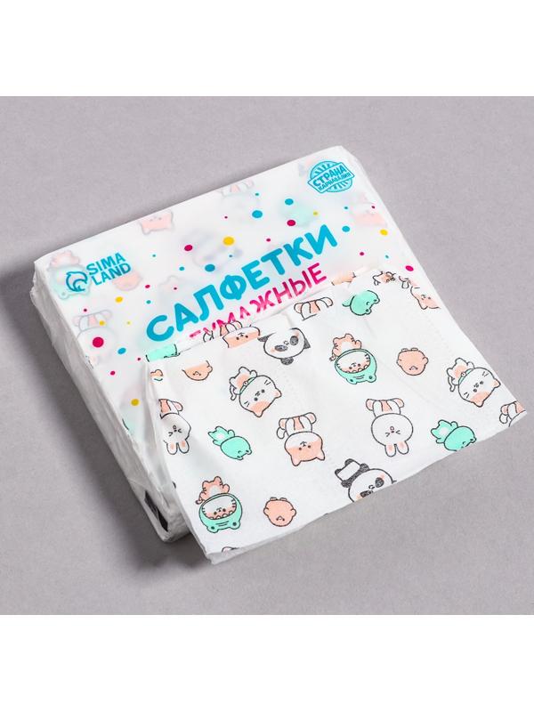 Салфетки бумажные 