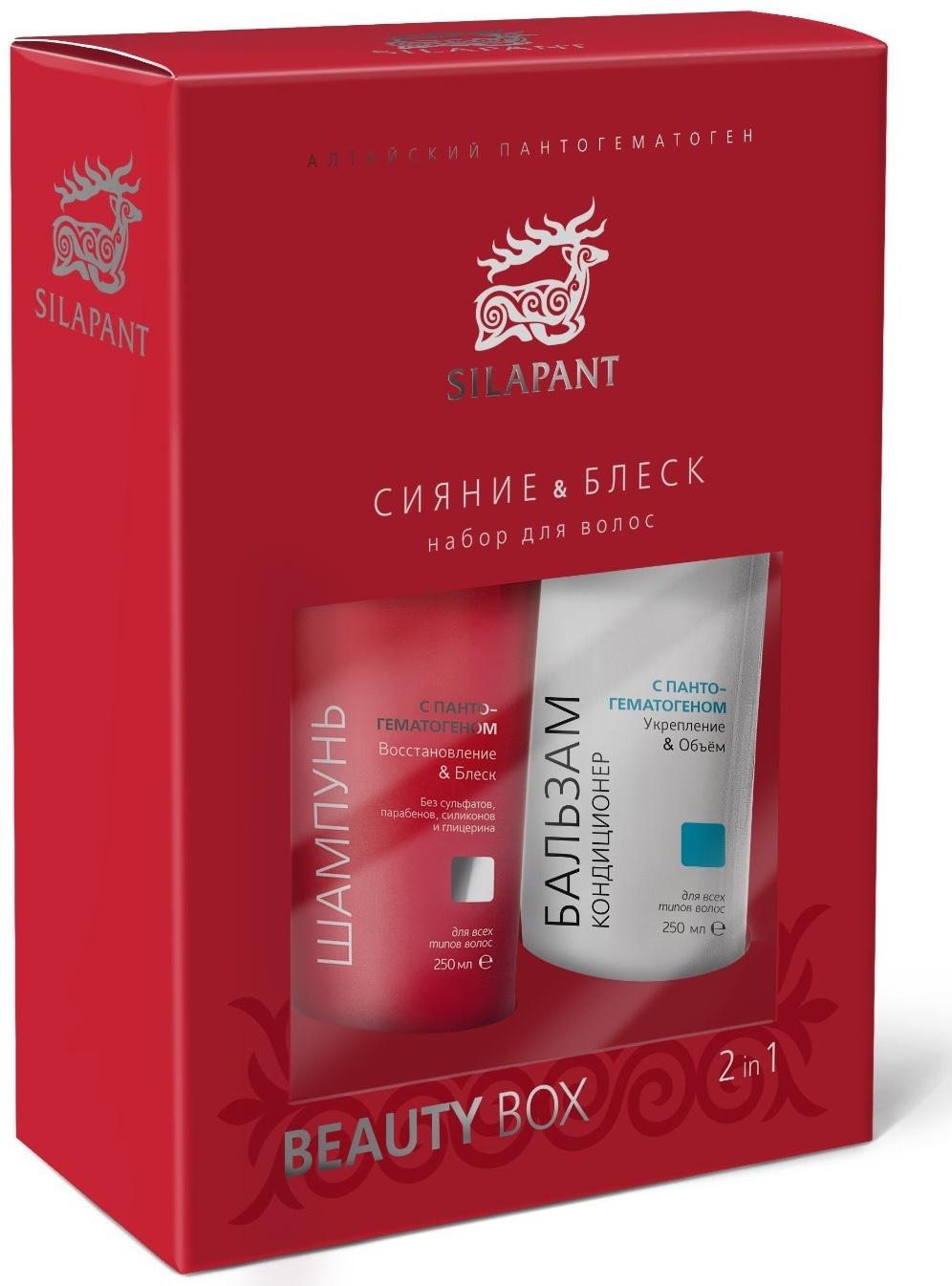 Набор для волос Сияние & Блеск  шампунь 250 мл + бальзам-кондиционер 250 мл