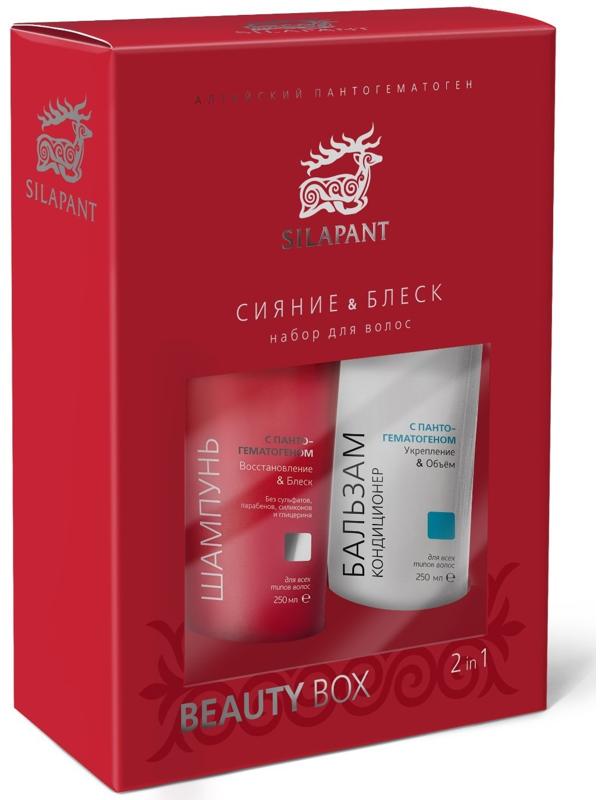Набор для волос Сияние & Блеск  шампунь 250 мл + бальзам-кондиционер 250 мл