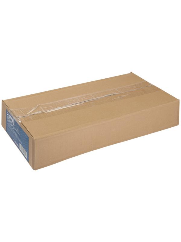 Трап ZEIN, c флaнцeм свободного вращения 360°, 7х50 см, d=40/50 мм, нерж. сталь, черный