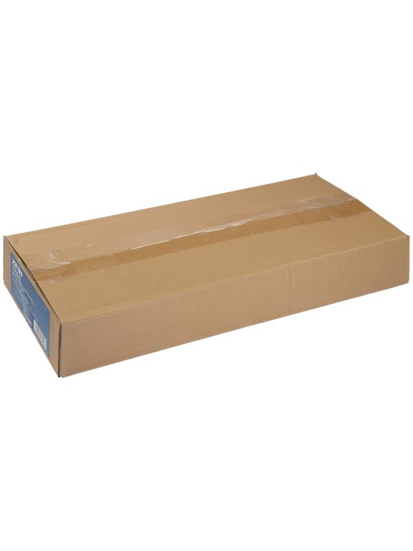 Трап ZEIN, c флaнцeм свободного вращения 360°, 7х60 см, d=40/50 мм, нерж. сталь, сатин