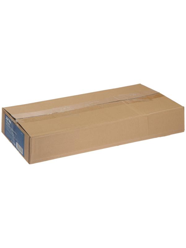 Трап ZEIN, c флaнцeм свободного вращения 360°, 7х60 см, d=40/50 мм, нерж. сталь, сатин