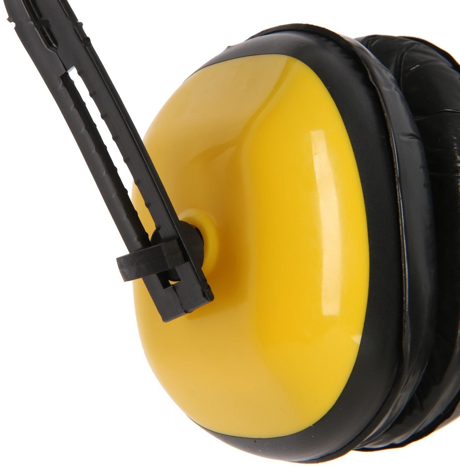 Наушники защитные ТУНДРА, 20 дБ, противошумные, регулируемые