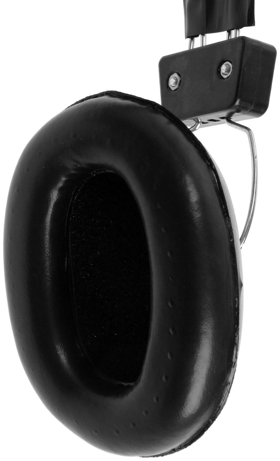 Наушники защитные ТУНДРА, 24 дБ, противошумные, регулируемые, металлическое оголовье