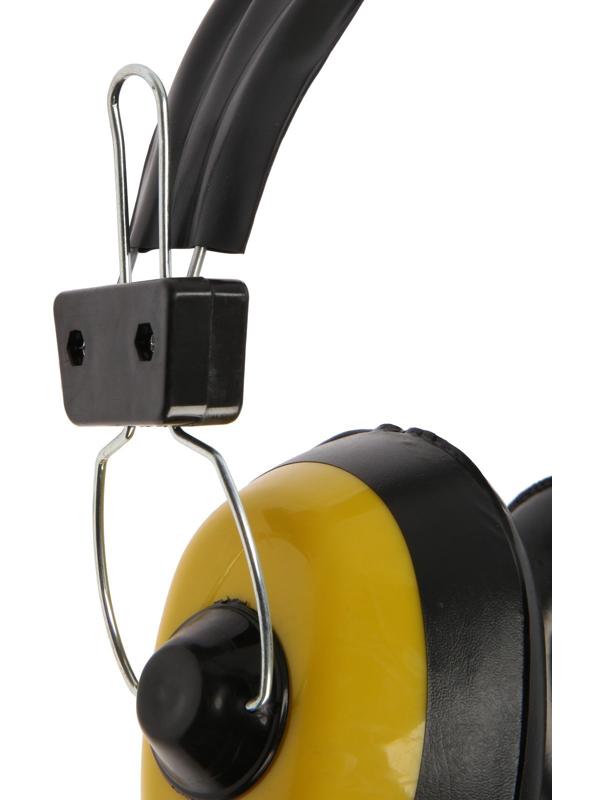 Наушники защитные ТУНДРА, 24 дБ, противошумные, регулируемые, металлическое оголовье