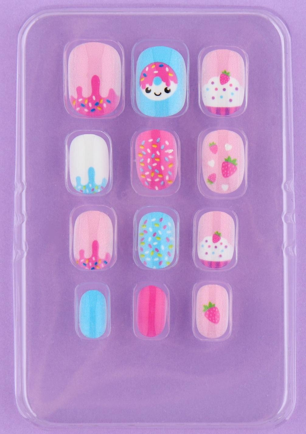Детские накладные ногти «Сладкий десерт», 12 шт