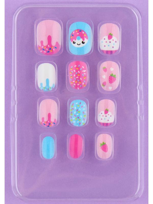 Детские накладные ногти «Сладкий десерт», 12 шт