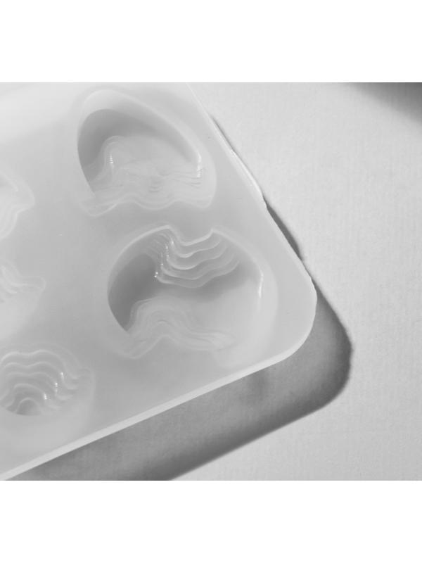 Молд силиконовый для изготовления украшений из эпоксидной смолы, 9 форм