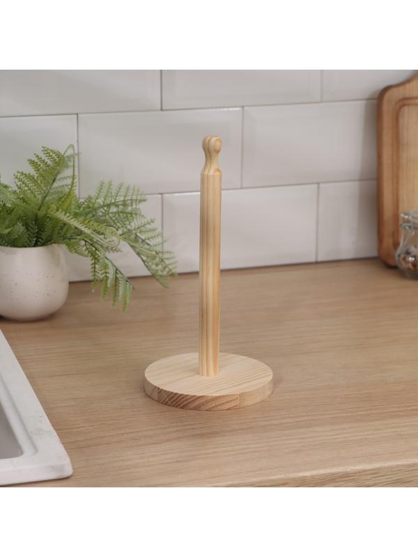 Держатель для бумажных полотенец, сосна
