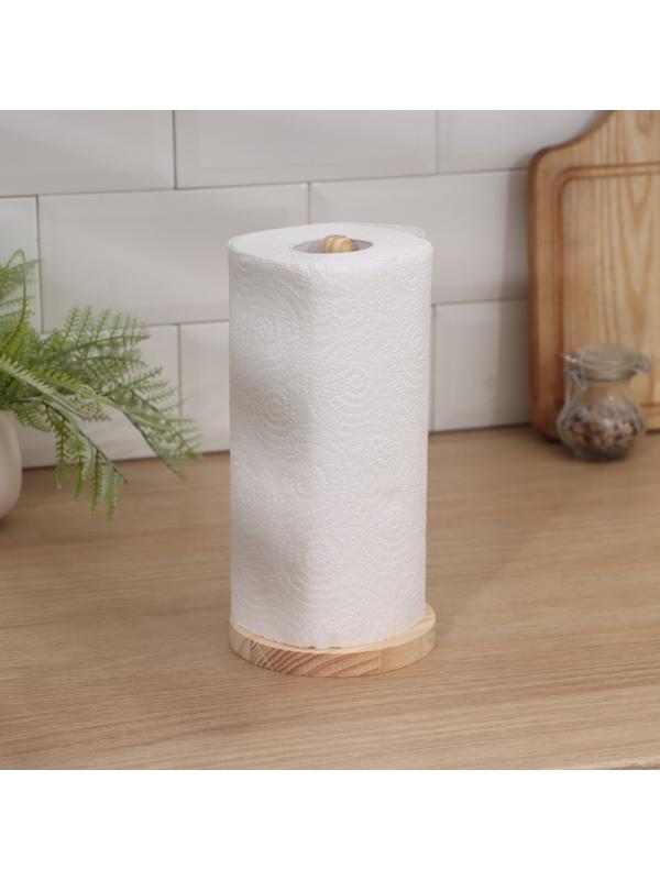 Держатель для бумажных полотенец, сосна