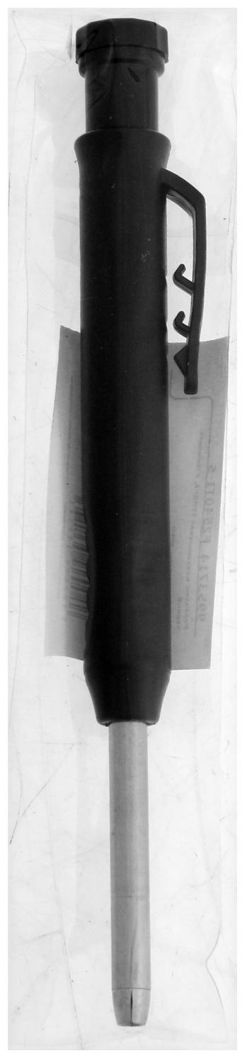 Карандаш механический ТУНДРА, с точилкой, черный