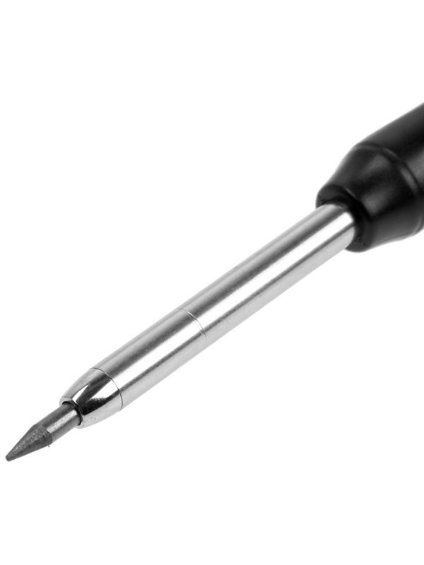 Карандаш механический ТУНДРА, с точилкой, черный