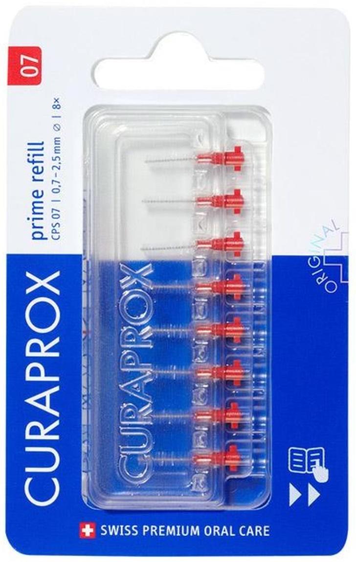 Ершик межзубный Curaprox Prime, 0,7 мм, 8 шт. в наборе