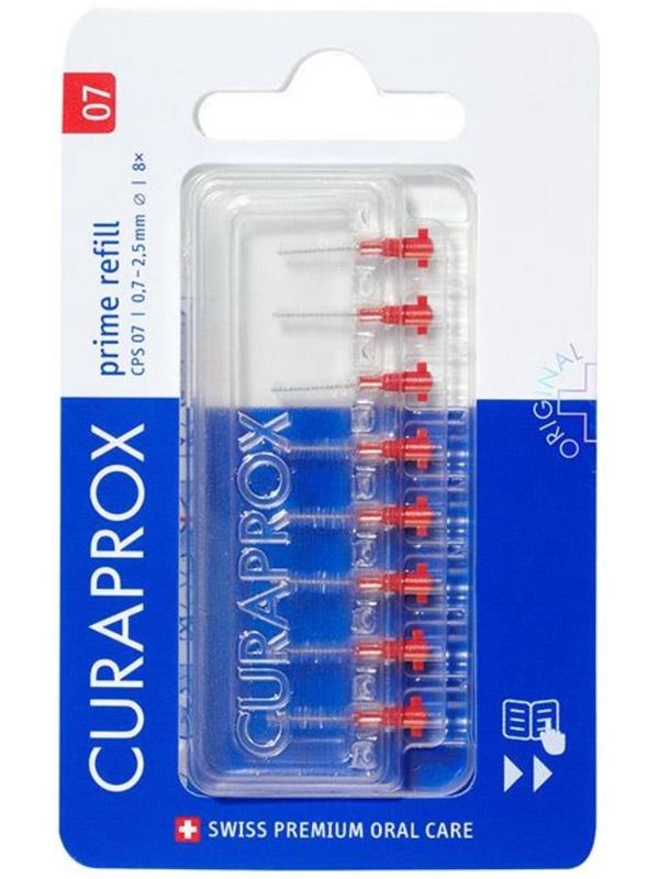 Ершик межзубный Curaprox Prime, 0,7 мм, 8 шт. в наборе