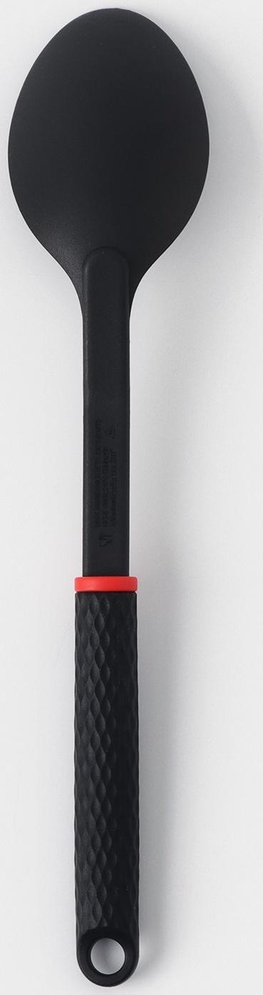 Ложка гарнирная Доляна Picanto, цвет чёрный