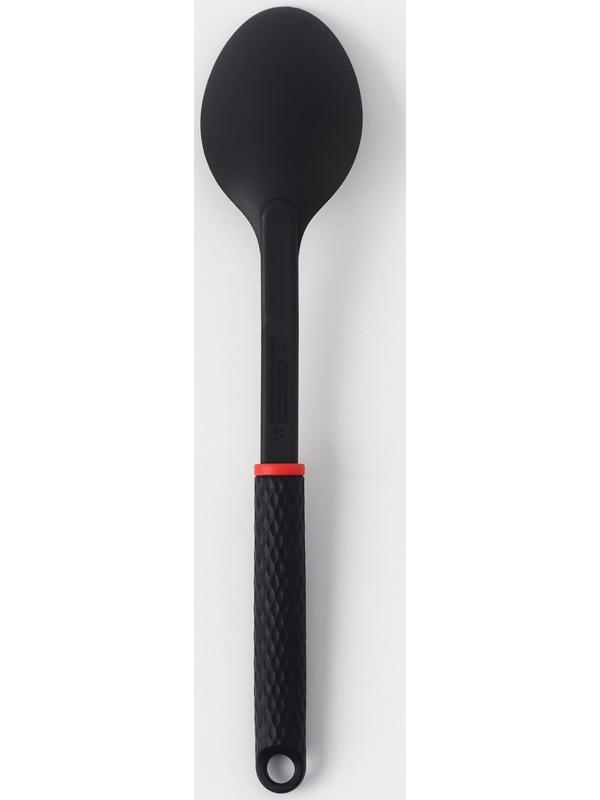 Ложка гарнирная Доляна Picanto, цвет чёрный