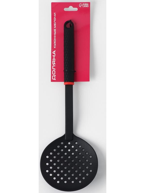 Шумовка Доляна Picanto, цвет чёрный