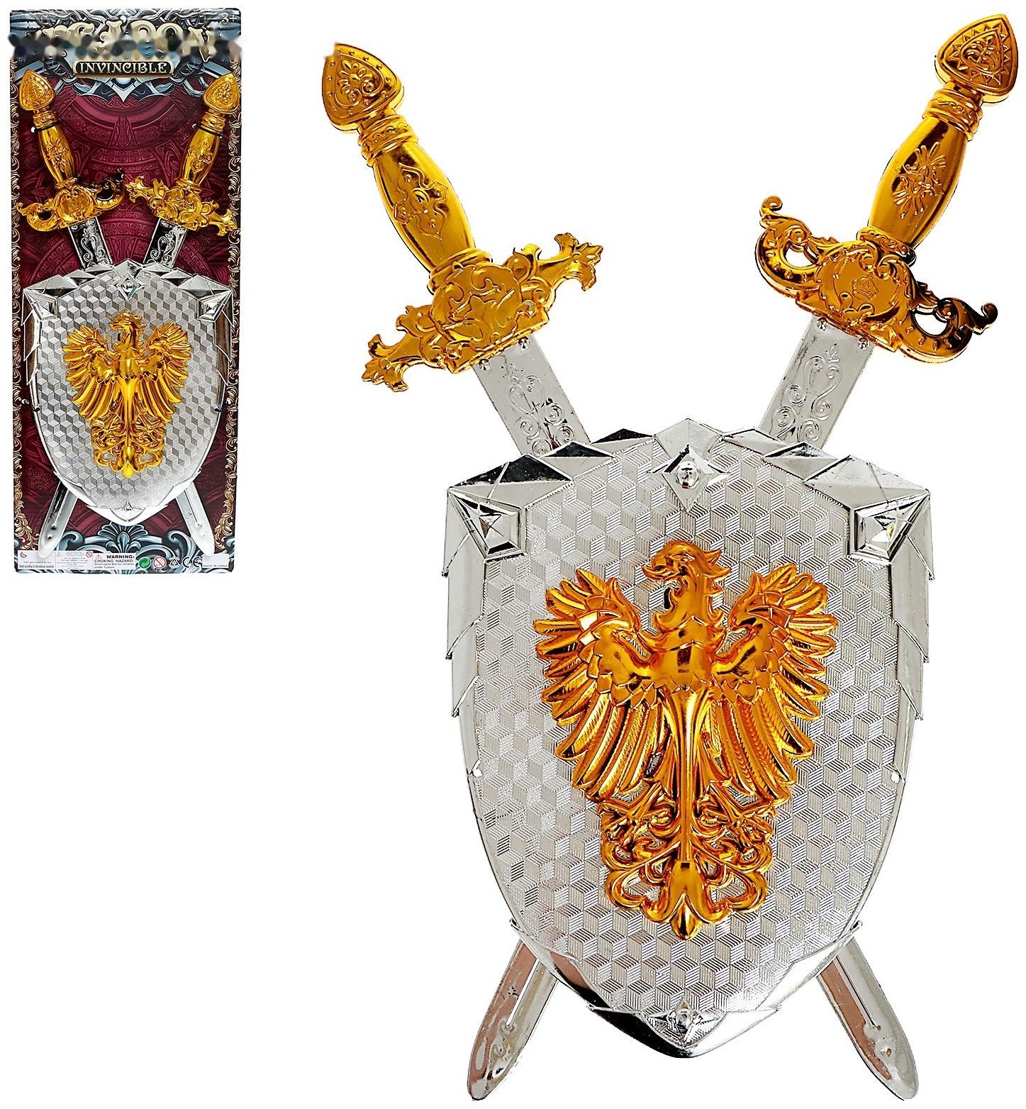 Набор рыцаря «Орден Орла», два меча и щит