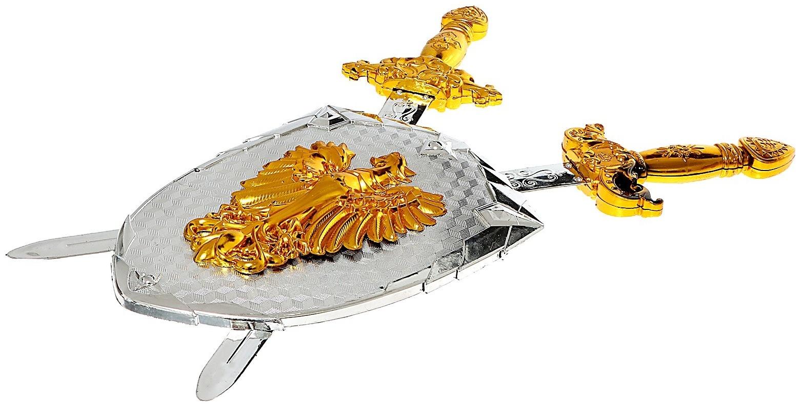 Набор рыцаря «Орден Орла», два меча и щит