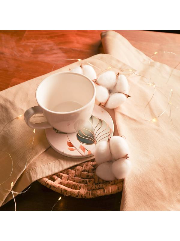 Подставка под горячее «Листья», 10,8 см