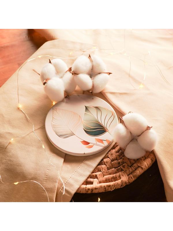 Подставка под горячее «Листья», 10,8 см