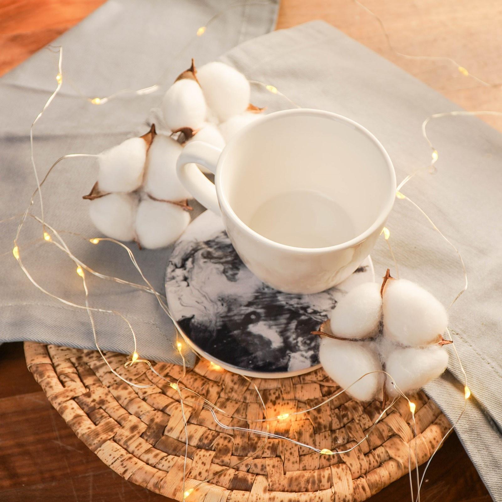 Подставка под горячее «Черный мрамор», 10,8 см