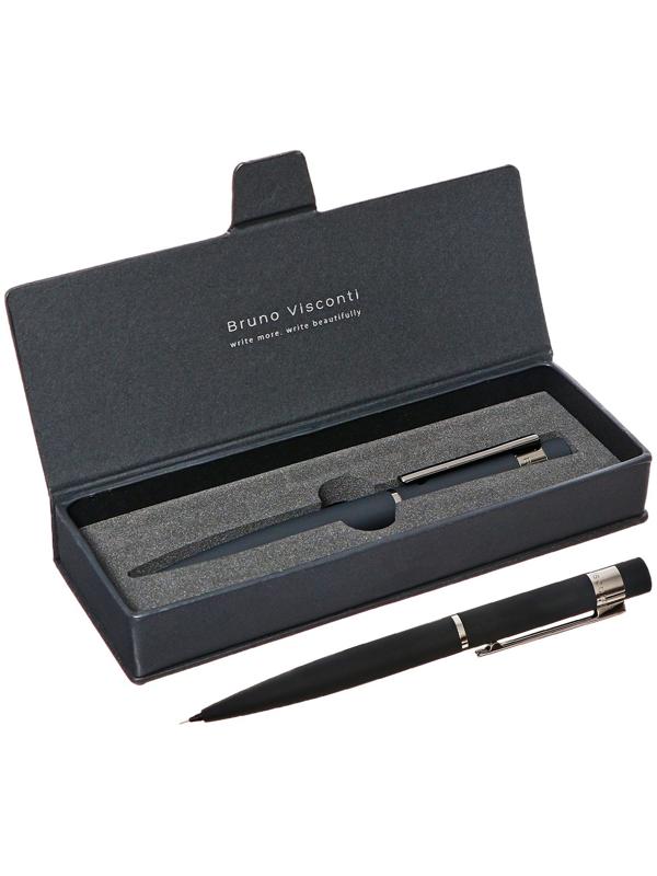 Карандаш механический BrunoVisconti VERONA, 0.7 мм, HB, металлический корпус Soft Touch синий