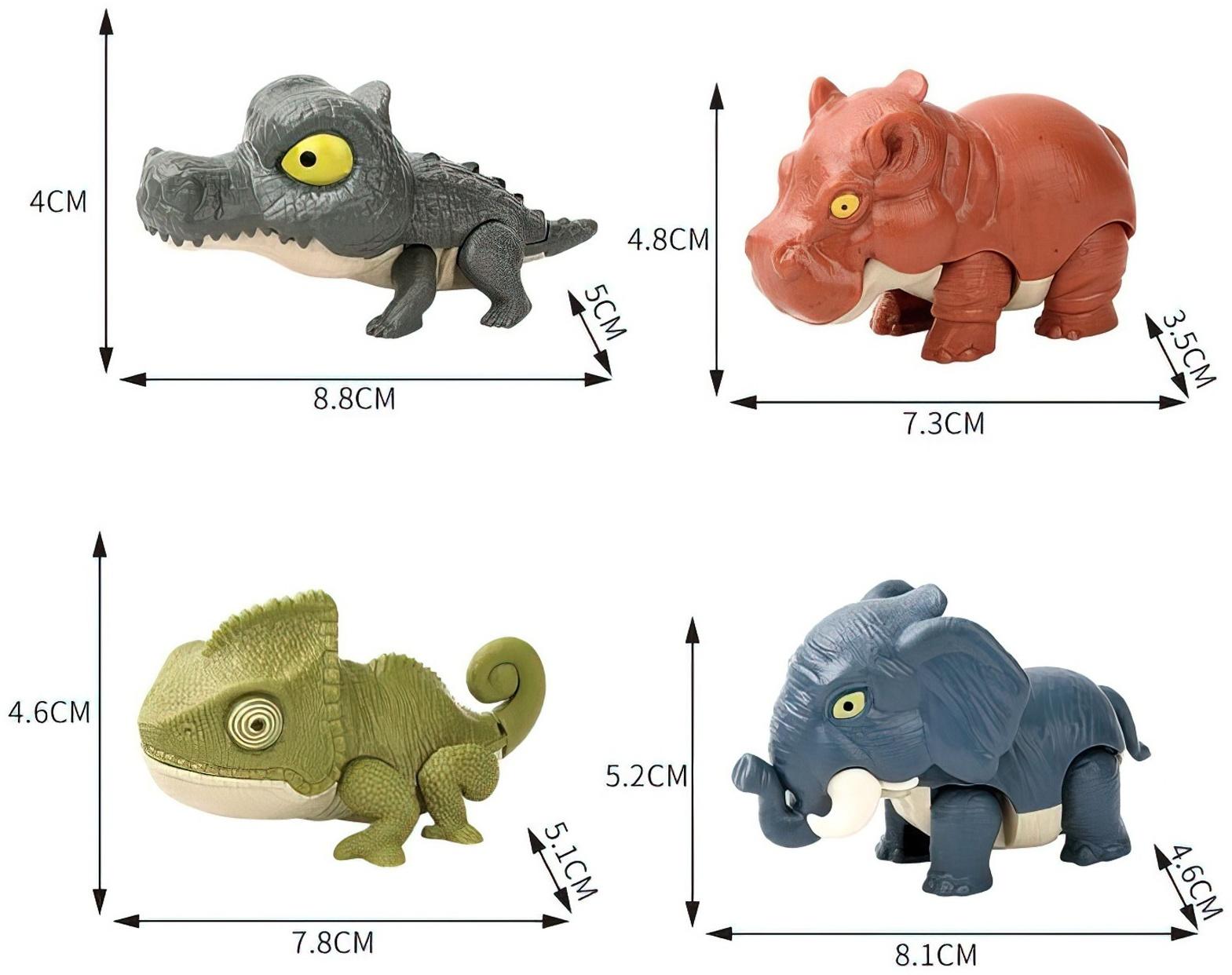 Фигурка животного «Кусачка», 16 видов, цвет МИКС