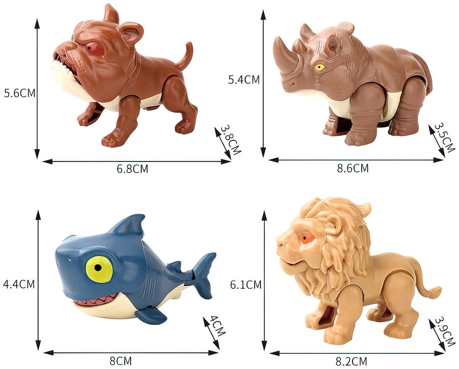 Фигурка животного «Кусачка», 16 видов, цвет МИКС