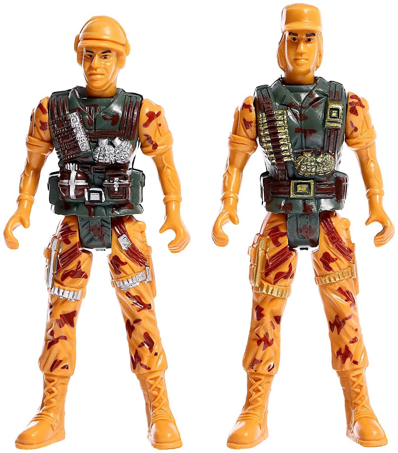 Набор фигурок «Мото пехота», 7 предметов