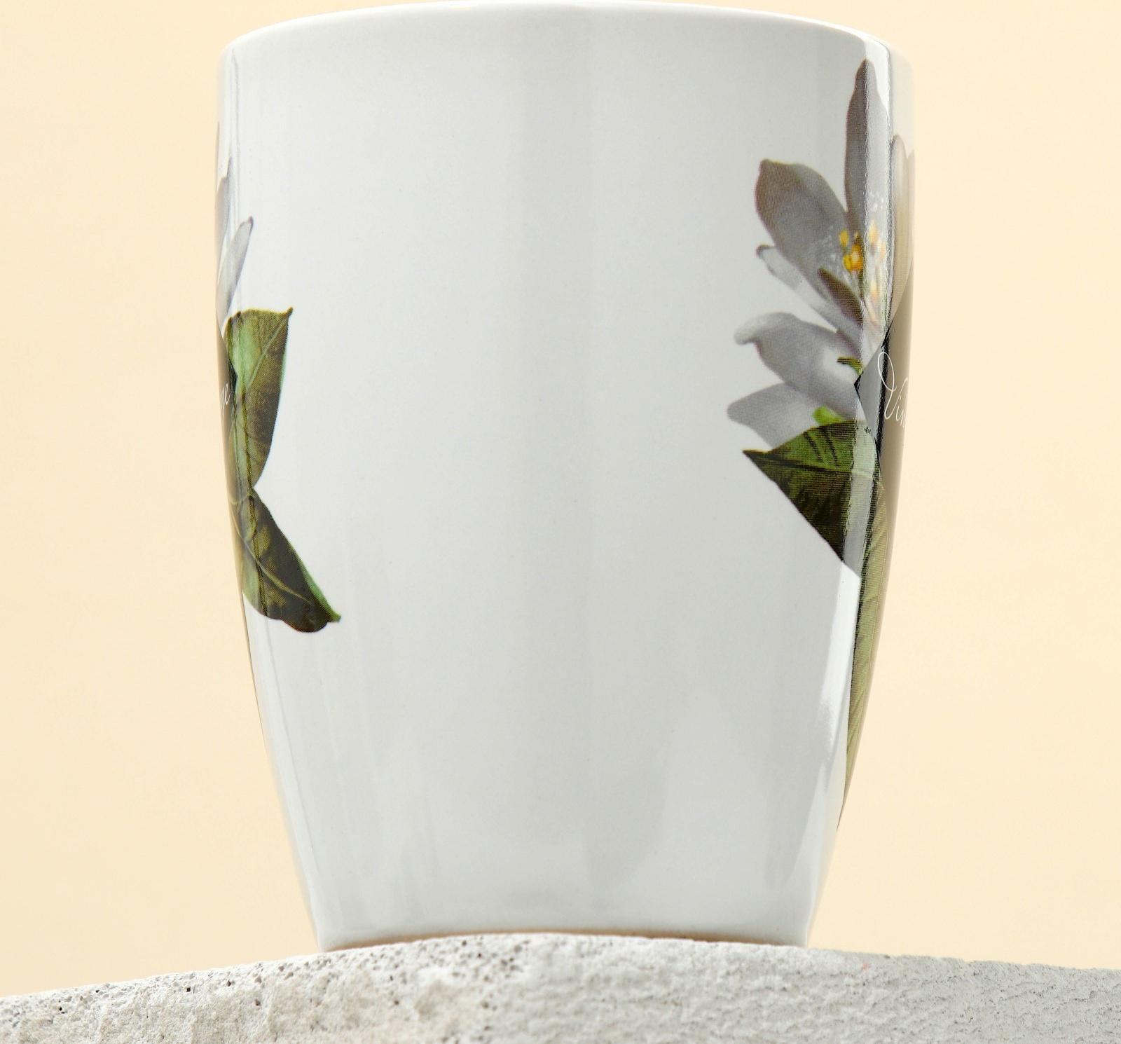 Кружка Lemon flowers, 350 мл