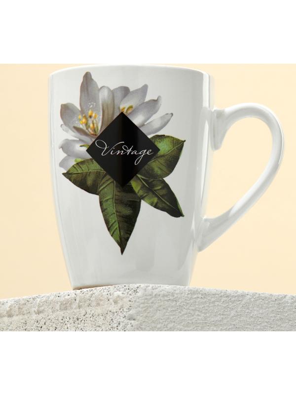 Кружка Lemon flowers, 350 мл