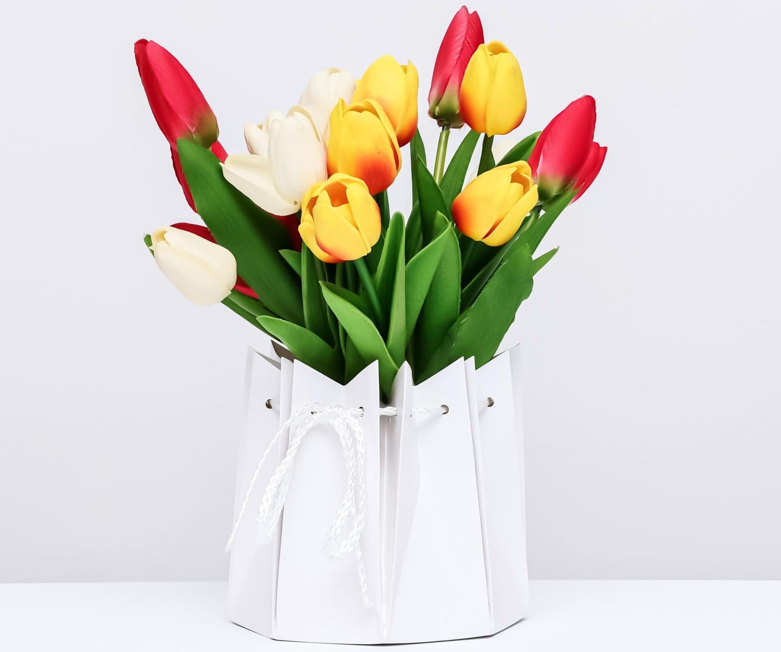 Аквабокс, 14 х 14 см, Белый