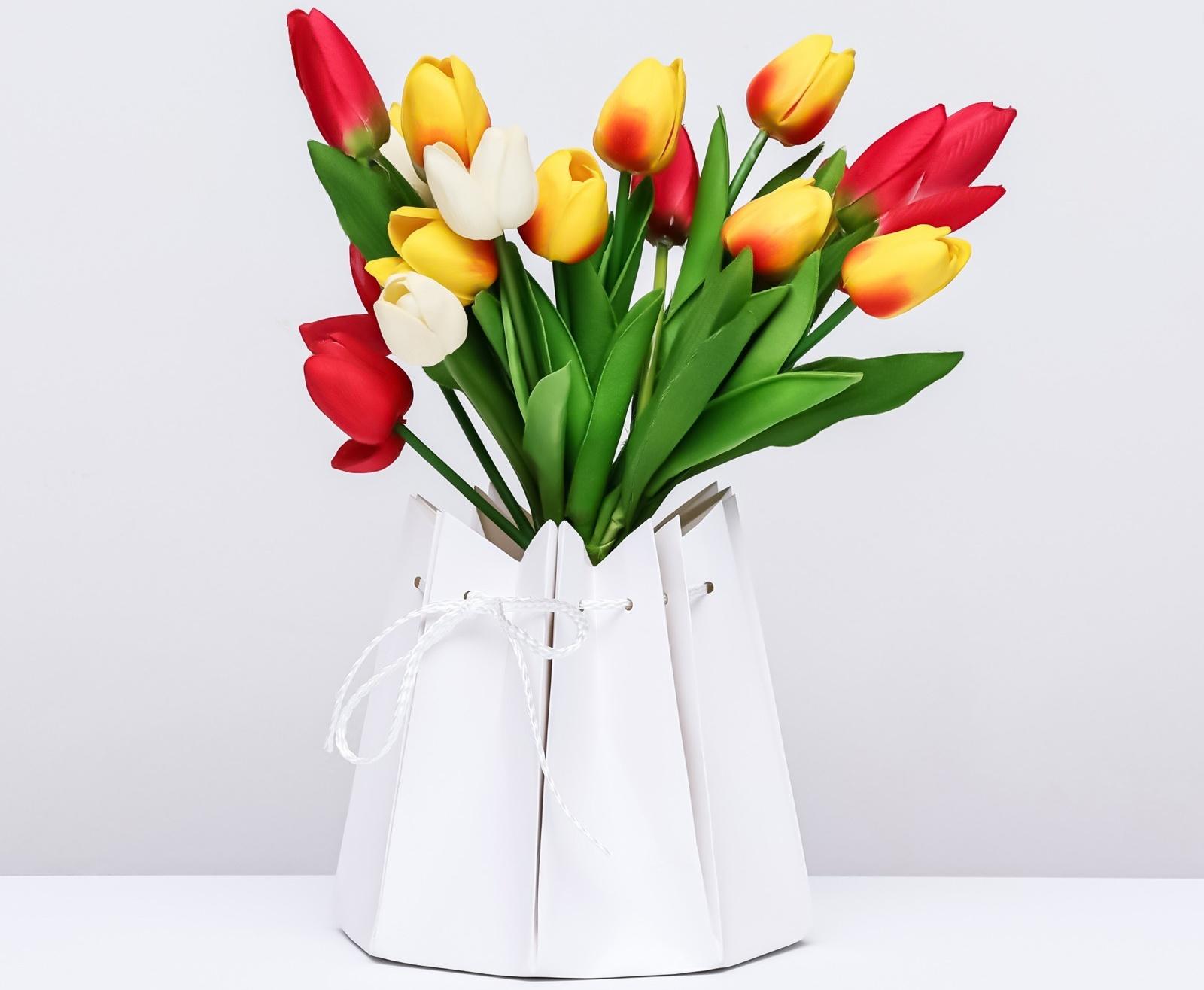 Аквабокс, 18 х 18 см, Белый