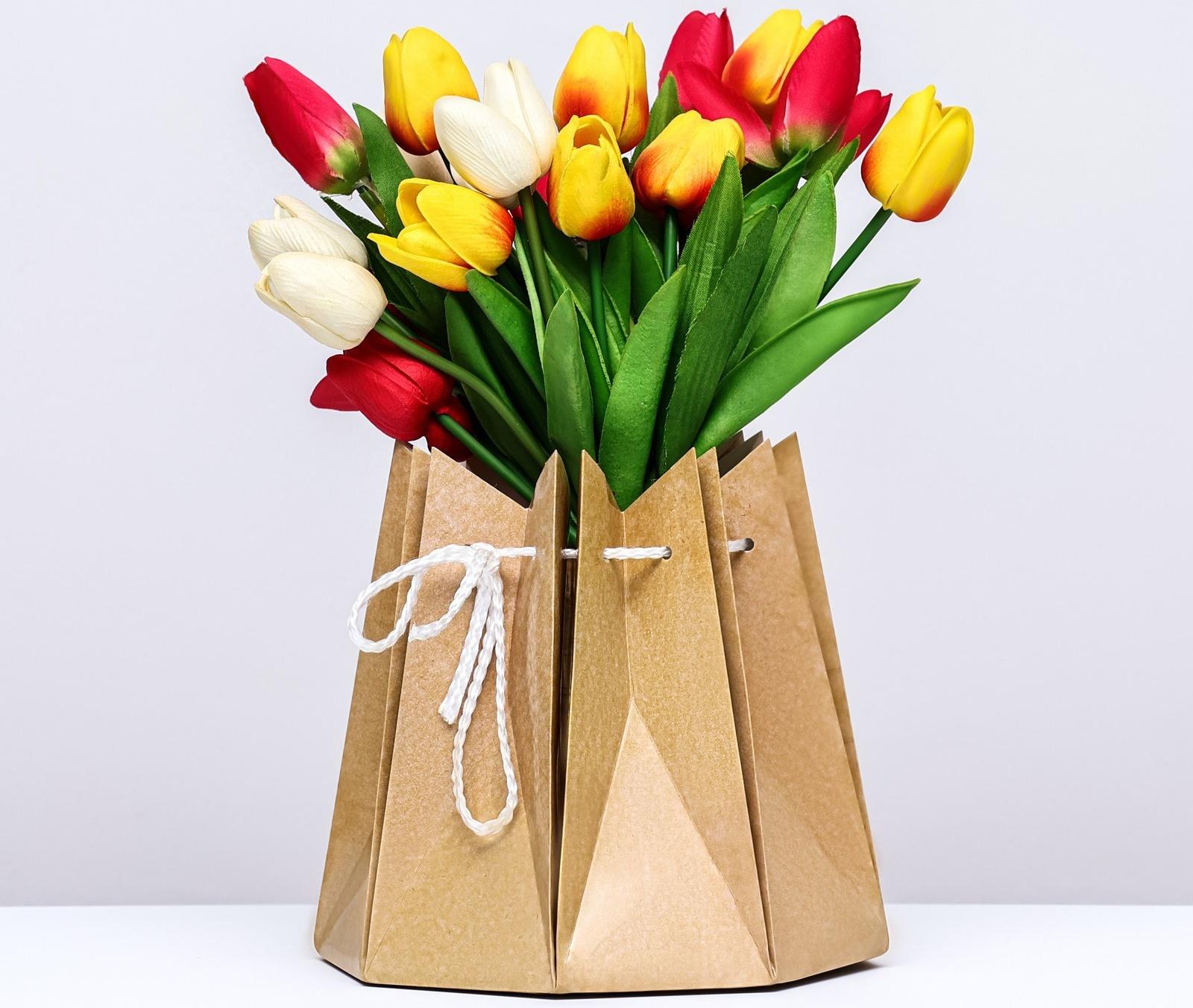 Аквабокс, 20 х 20 см,  Крафт