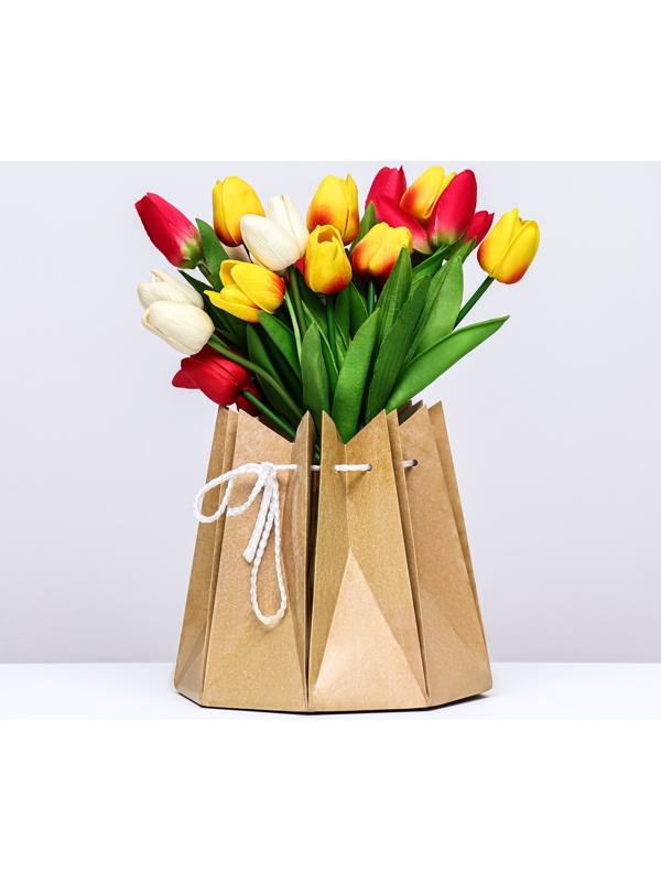 Аквабокс, 20 х 20 см,  Крафт