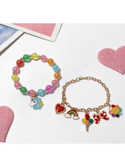Набор детских браслетов (2шт) 