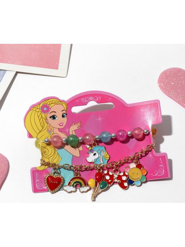 Набор детских браслетов (2шт) 