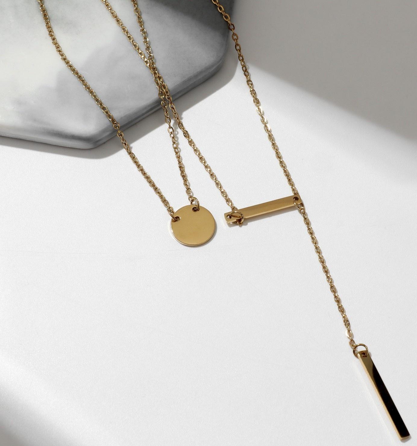 Кулон XUPING изящность, цвет золото, 40 см