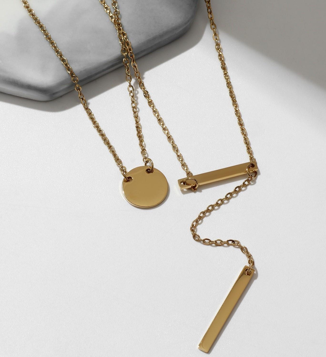 Кулон XUPING изящность, цвет золото, 40 см