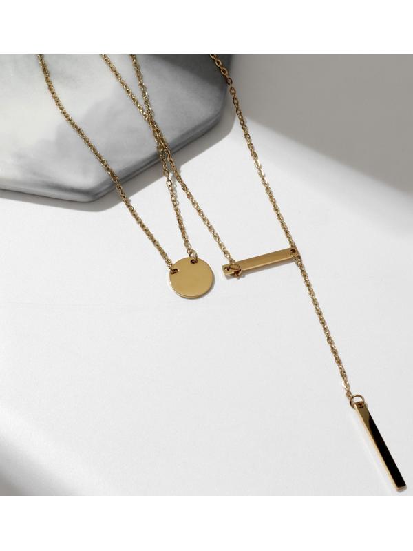 Кулон XUPING изящность, цвет золото, 40 см