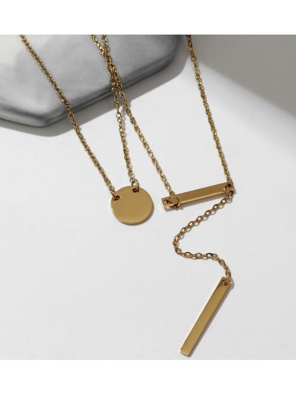 Кулон XUPING изящность, цвет золото, 40 см