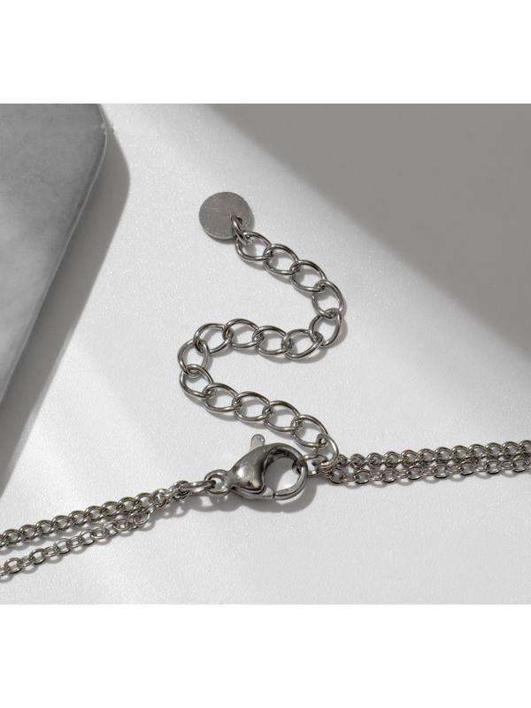 Кулон XUPING утончённость, цвет серебро, 40 см