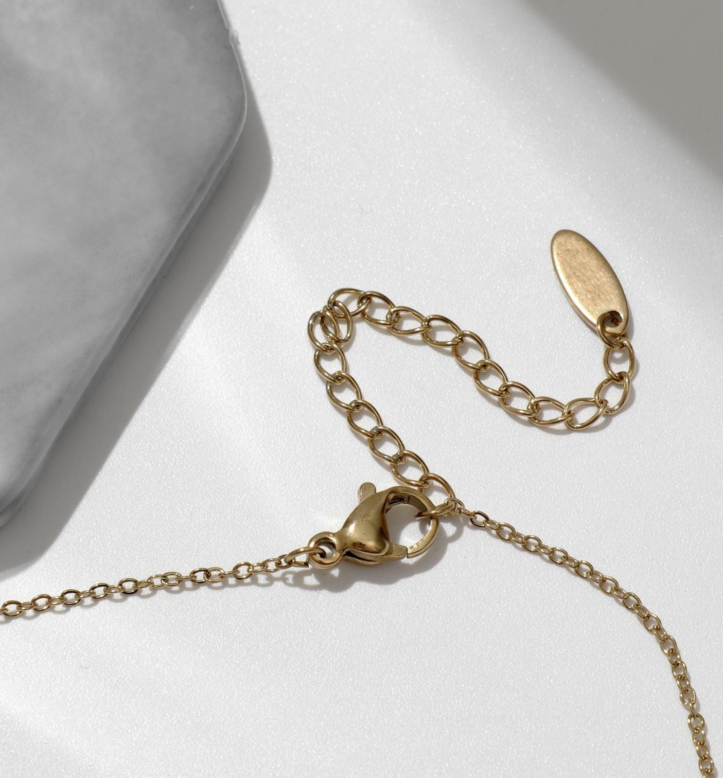 Кулон XUPING кольцо, цвет золото, 40 см