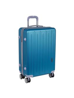 Чемодан средний, синий, пластикABS, арт. РА119