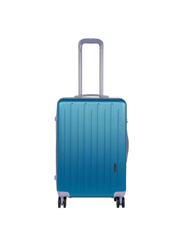 Чемодан средний, синий, пластикABS, арт. РА119