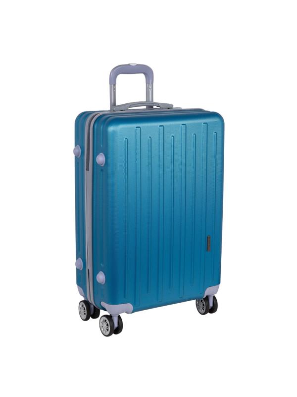 Чемодан средний, синий, пластикABS, арт. РА119