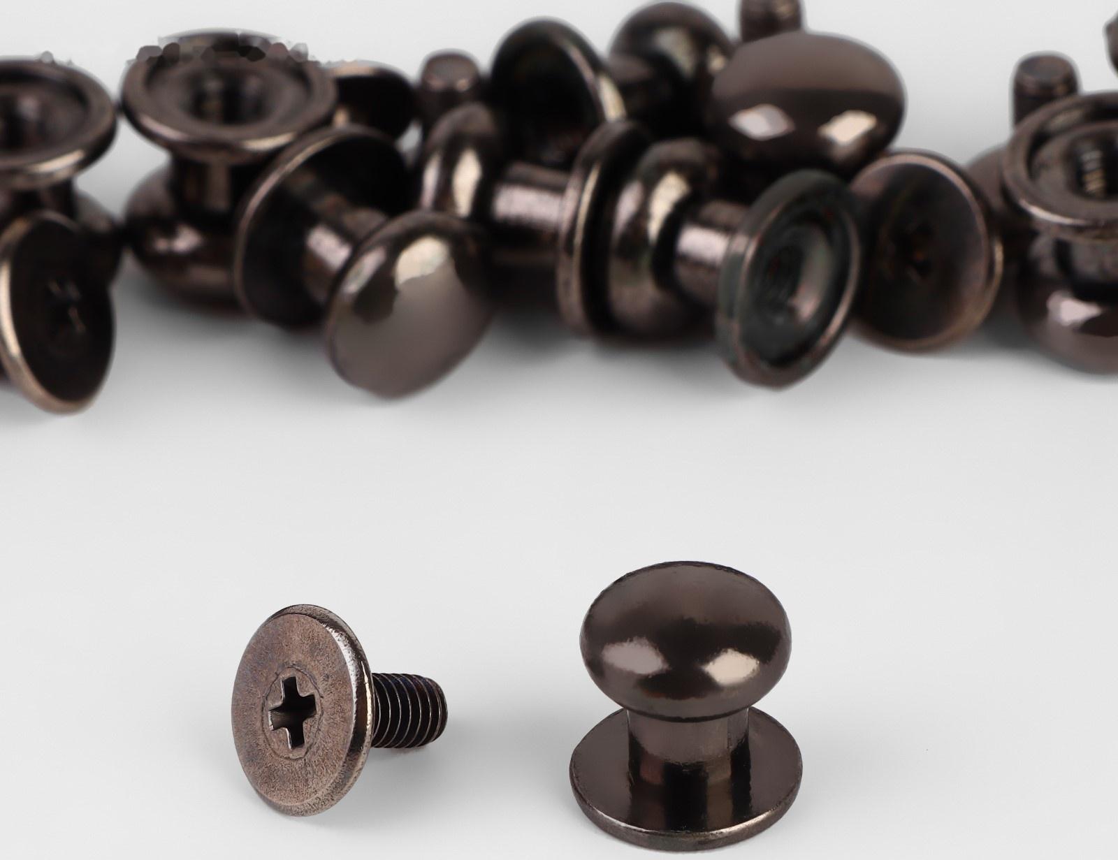 Кобурный винт = 7,9/8,5 × 8,5 мм, 10 шт, цвет никель