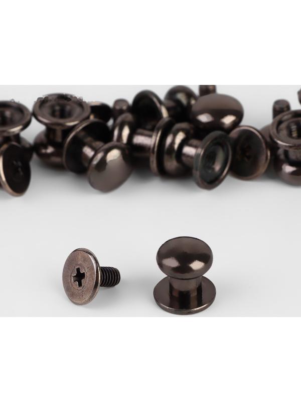 Кобурный винт = 7,9/8,5 × 8,5 мм, 10 шт, цвет никель